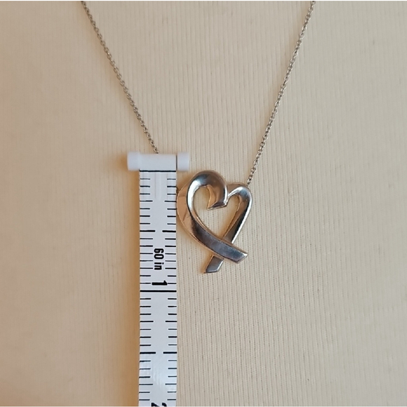 Tiffany & Co Large Loving Heart Necklace FULL INCLUSION - Picture 10 of 11